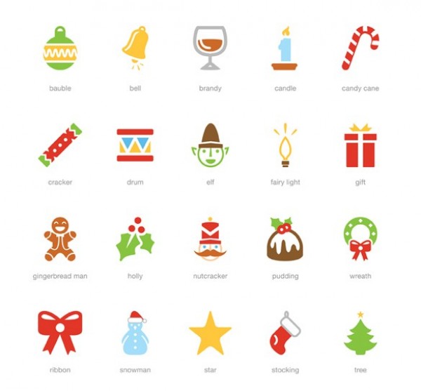 web vector unique ui elements stylish set quality original new monochrome interface illustrator icons holiday high quality hi-res HD graphic fresh free download free festive EPS elements download detailed design creative colorful christmas icons christmas 