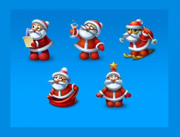 web unique ui elements ui stylish santa icon red quality png original new modern interface hi-res HD fresh free download free elements download detailed design creative clean christmas icons cartoon santa icons cartoon 