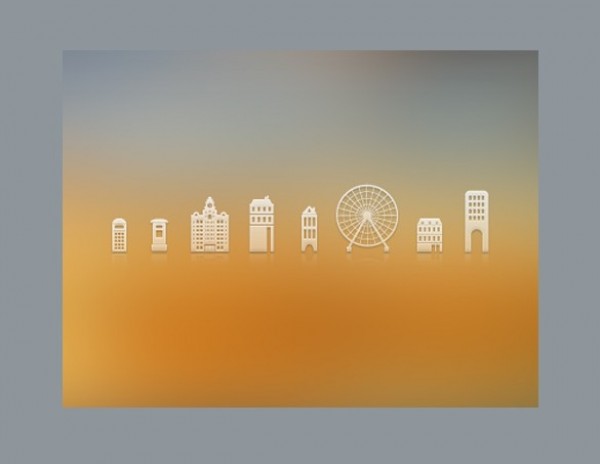 web unique ui elements ui stylish set quality psd pixel icons original new modern london buildings interface icons hi-res HD glyph fresh free download free ferris wheel elements download detailed design creative clean building icons 
