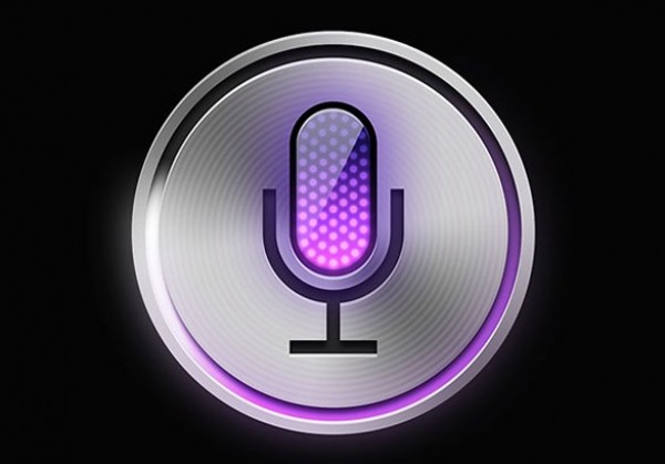 web voice recognition voice unique ui elements ui stylish siri icon siri round quality purple psd original new modern microphone mic metal ios interface hi-res HD fresh free download free elements download detailed design creative clean apple 