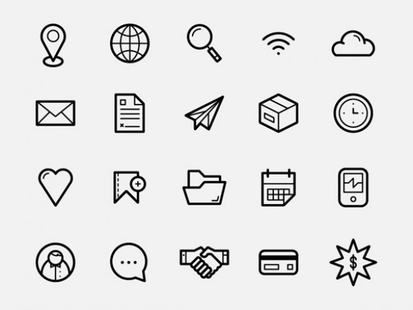 web vector icons unique ui elements ui stylish simple icons set simple quality pack original new modern interface icons hi-res HD hand drawn fresh free download free elements drawn download detailed design creative clean basic AI 
