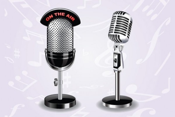 web vintage vector unique ui elements stylish set retro recording radio microphone radio quality original on the air old fashioned new microphones interface illustrator icons high quality hi-res HD graphic fresh free download free elements download detailed design creative AI 