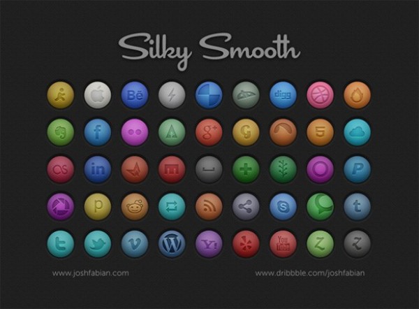 web unique ui elements ui stylish social icons set social silky smooth icons set round quality psd pack original new networking modern media interface icons hi-res HD gradient fresh free download free elements download detailed design creative colors clean 
