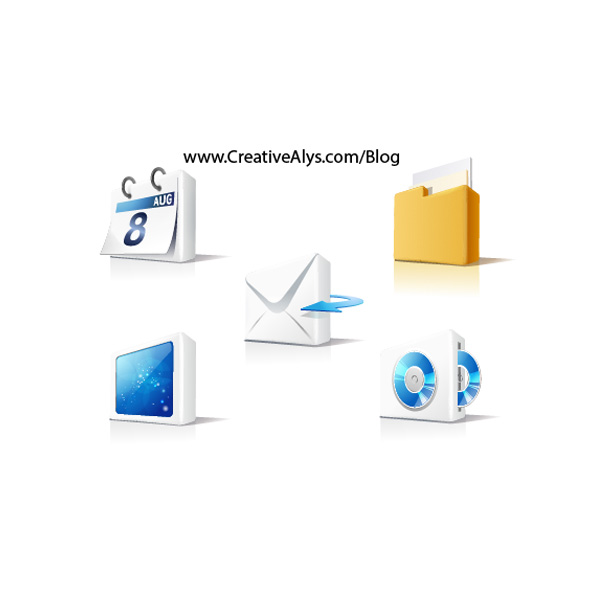 white web vector icons vector unique ui elements stylish set screen quality original office new monitor mail interface illustrator icons high quality hi-res HD graphic fresh free download free folder icon folder flip calendar envelope elements download disc drive disc detailed design creative blue AI 3d 