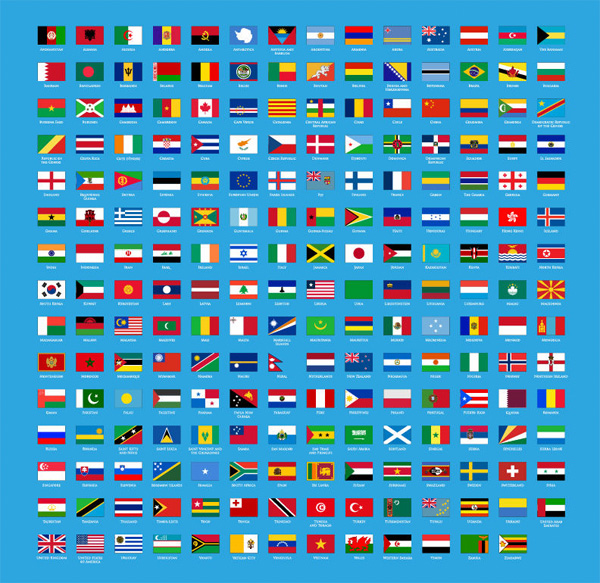 world flags world flag icons web vector unique ui elements stylish set quality pack original new national interface illustrator high quality hi-res HD graphic fresh free download free flags flag icons elements download detailed design creative colorful 