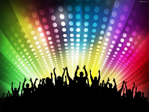 wallpaper stylish silhouettes people party background party new year illustration disco dancing background abstract 