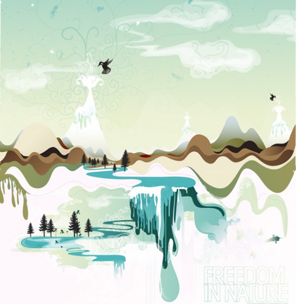 wilderness web waterfall Vectors vector graphic vector unique ultimate ui elements soaring quality psd png Photoshop park pack original new nature mountains modern landscape jpg illustrator illustration ico icns high quality hi-def HD fresh freedom free vectors free download free elements download design creative background air balloon AI abstract 