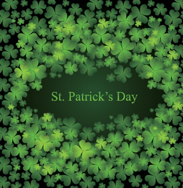 web Vectors vector graphic vector unique ultimate st patrick's day quality Photoshop pack original new modern illustrator illustration high quality green fresh free vectors free download free four leaf clover download design creative clover background AI 4 leaf clover 