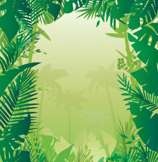 Vectors vector graphic vector unique tropics tropical trees quality Photoshop pack original modern jungle illustrator illustration high quality green fresh free vectors free download free forest download creative background AI 