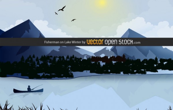 web Vectors vector graphic vector unique ultimate ui elements stylish simple scene quality psd png Photoshop pack original new mountain modern landscape lake. fisherman jpg interface illustrator illustration ico icns high quality high detail hi-res HD gif fresh free vectors free download free fishing elements download detailed design creative clean boat background AI 