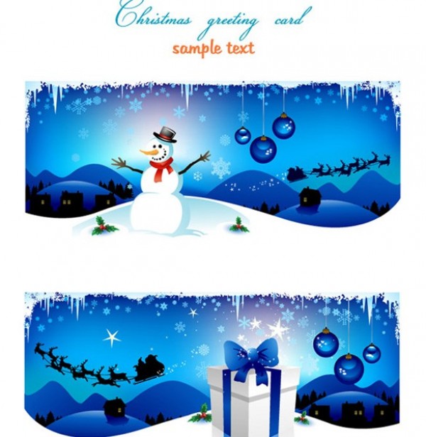 xmas wintertime winter scene winter web vector unique ultimate ui elements stylish snowman snow santa reindeer quality pack ornaments original new modern interface illustration high quality high detail hi-res HD graphic fresh free download free elements download detailed design creative 