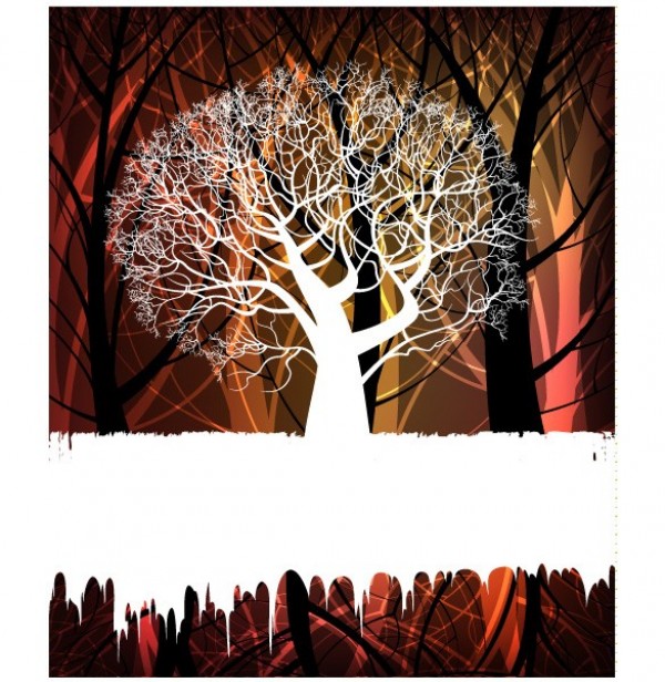 web vector unique tree silhouette tree stylish quality original illustrator high quality graphic glowing fresh free download free forest download design creative background abstract 