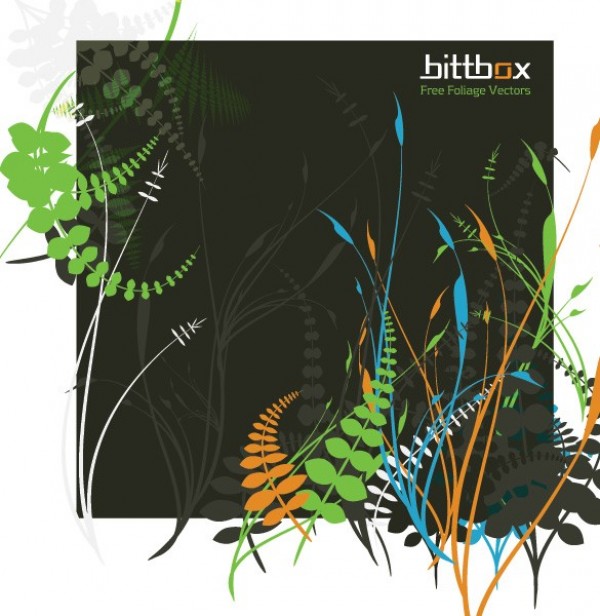 web vector unique ui elements stylish quality original new nature interface illustrator high quality hi-res HD grasses grass graphic fresh free download free foliage ferns elements download detailed design creative black background 