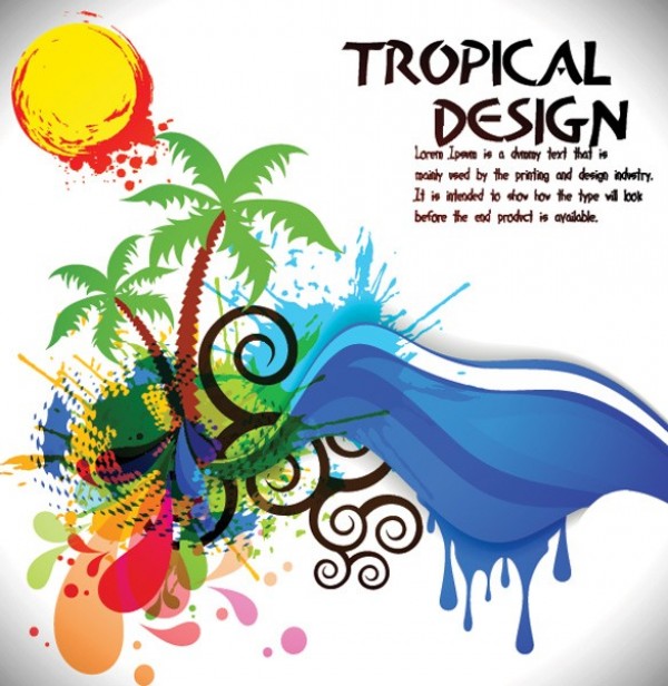 web vector unique tropics tropical stylish quality original illustrator high quality graphic fresh free download free download design creative colorful background abstract 