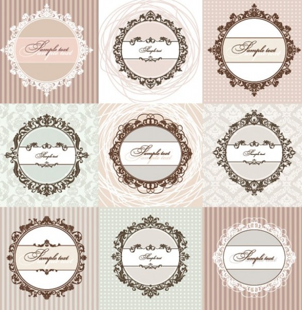 web vintage vector unique ui elements stylish scroll round quality original new lacy interface illustrator high quality hi-res HD graphic fresh free download free frame floral elements download detailed design decorative creative 