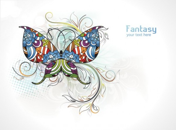 web vector unique ui elements stylish quality original new illustrator high quality hi-res HD hand painted graphic fresh free download free floral fantasy download design creative butterfly butterflies background abstract 
