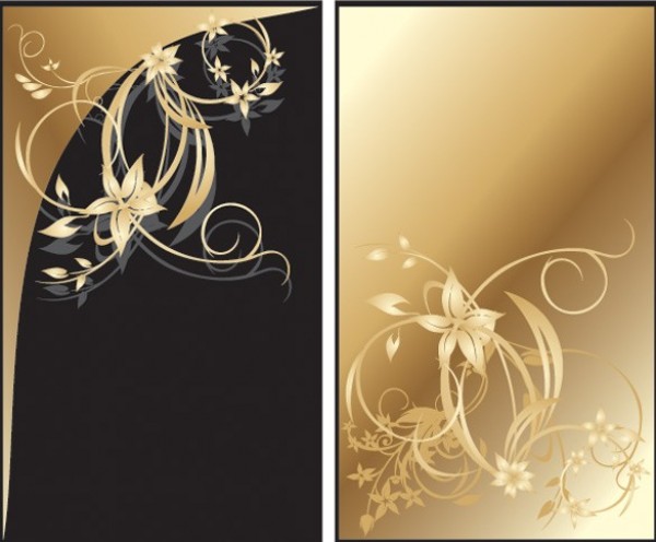web vector unique ui elements template stylish quality ornate original new interface illustrator high quality hi-res HD graphic gold fresh free download free floral elements elegant download detailed design creative card background 