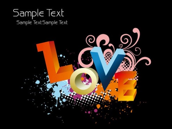 web vector unique ui elements stylish quality original new love illustrator i love you high quality hi-res HD graphic fresh free download free download design creative colorful background abstract 