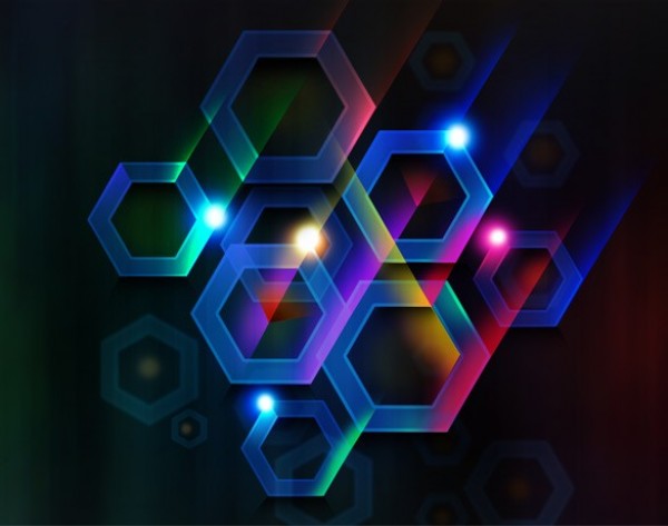 web unique stylish simple quality original new modern hi-res hexagonal HD glowing geometric fresh free download free download design creative colorful clean blue black background 