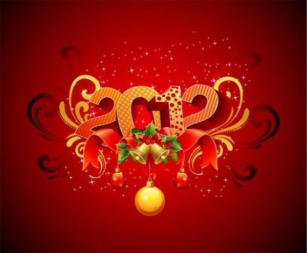 web vector unique stylish red quality original new year mistletoe illustrator high quality graphic fresh free download free download design creative background abstract 2012 