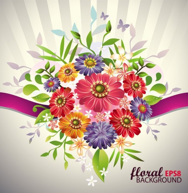 web vector unique summer stylish spring quality original illustrator high quality graphic fresh free download free flowers floral download design creative bouquet background 