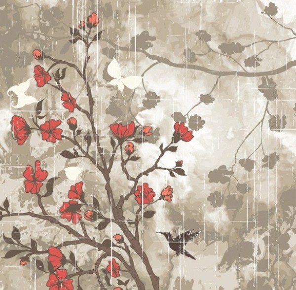 web vintage vector unique tree stylish quality original illustrator high quality grunge graphic fresh free download free flowers floral download design creative background 