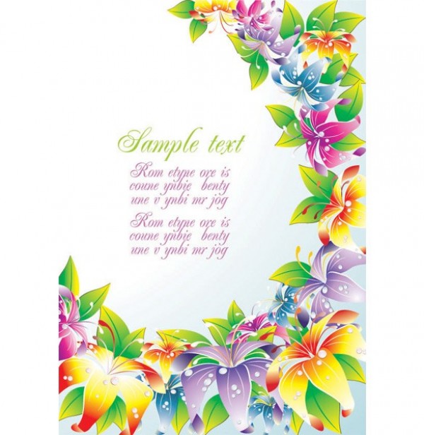 web vector unique ui elements summer stylish ripped paper quality original new interface illustrator high quality hi-res HD graphic garden fresh free download free flowers floral elements download detailed design creative colorful card background 