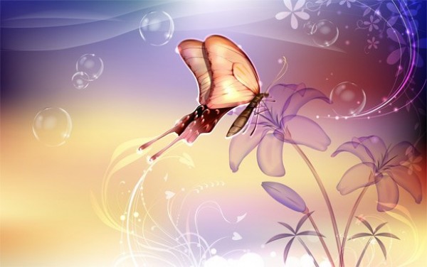 web unique stylish soft simple quality original new modern hi-res HD fresh free download free flowers floral fantasy fairy download design creative clean butterfly background 