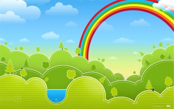 web unique stylish simple rainbow rabbits quality original new modern jpg hi-res HD fresh free download free forest download design creative clean background abstract 