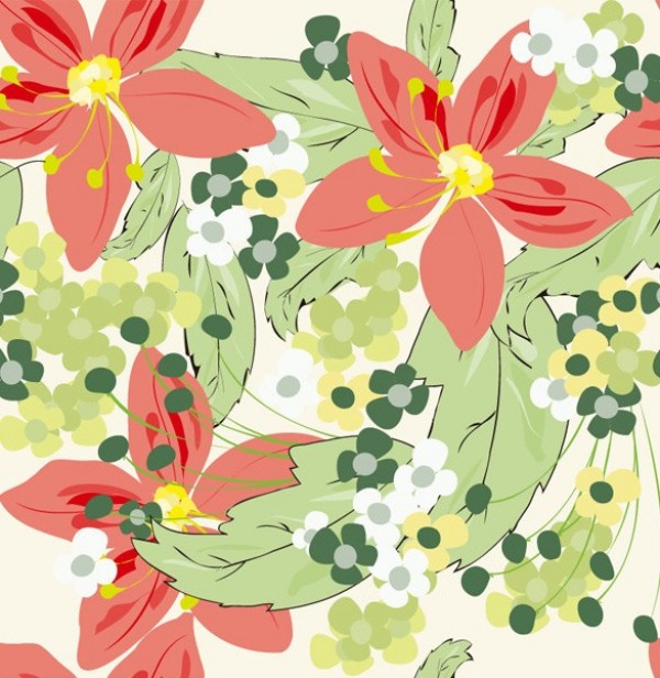 web vector unique summer stylish spring quality peach pink original leaves illustrator high quality green graphic fresh free download free flowers floral download design creative background abstract 