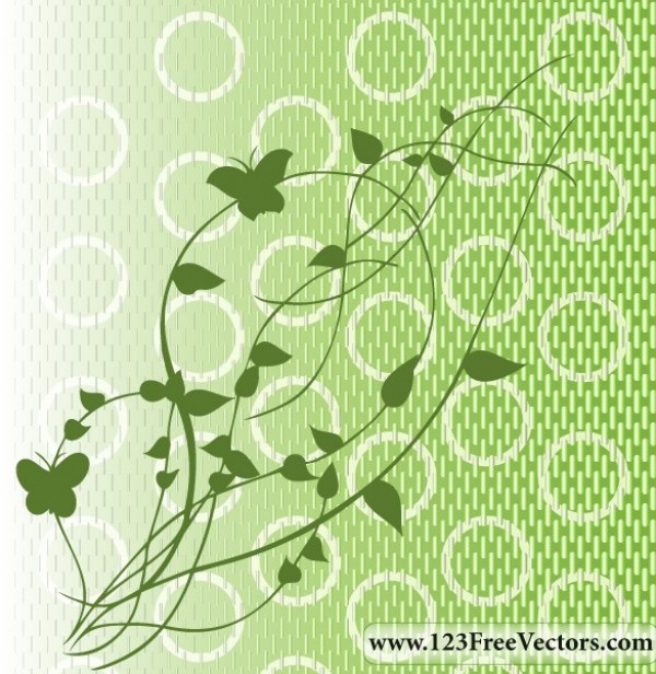 woven web vector unique stylish quality original nature illustrator high quality green graphic fresh free download free floral download design creative circles butterfly background 