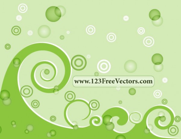 web wave vector unique swirl stylish quality ornate original organic nature natural illustrator high quality green graphic go green fresh free download free floral environment ecology ecological eco download design decorative creative circle background 