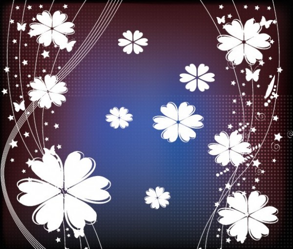 web vector unique stylish stars quality original illustrator high quality halftone graphic fresh free download free flowers floral download design dark creative butterflies background 