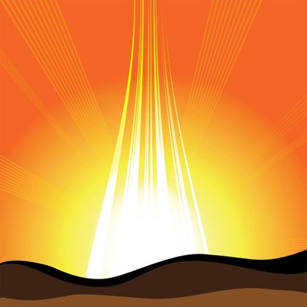 web vector unique sunset sunrise sunlight sun stylish sand dunes radial quality original landscape illustrator high quality graphic fresh free download free download design desert creative background abstract 