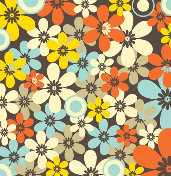 yellow web vector unique ui elements sunny stylish seamless retro quality pattern original orange new illustrator high quality hi-res HD graphic fresh free download free flowers floral download design creative blue background 