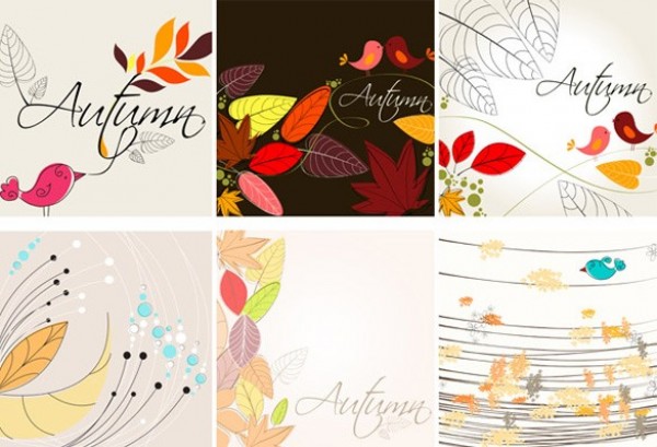 web vector unique ui elements stylish quality original new leaves interface illustrator high quality hi-res HD graphic fresh free download free EPS elements download detailed design creative birds background autumn leaves autumn abstract 