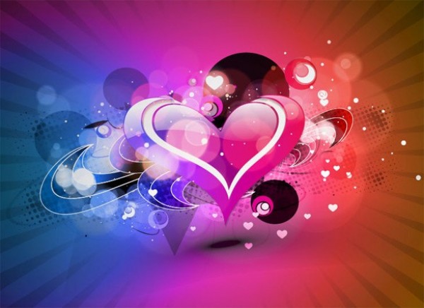 web vector valentines unique stylish quality original love illustrator high quality heart graphic fresh free download free EPS download design creative colors colorful bomb background abstract 