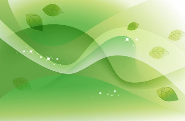 web waves vector unique stylish quality original nature leaves illustrator high quality green graphic fresh free download free flowing EPS ecology eco download design creative background abstract 