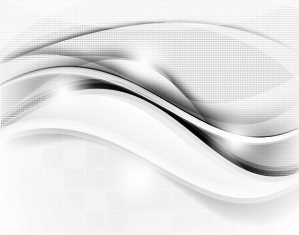 Silver Wave Fine Grid Abstract Vector Background - WeLoveSoLo