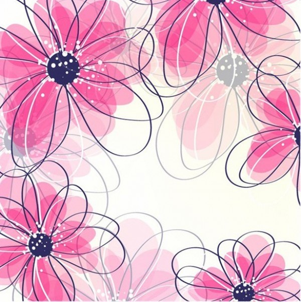 web vector unique ui elements transparent stylish quality pink original new illustrator high quality hi-res HD hand drawn graphic gauzy fresh free download free flowers floral download design creative background art abstract 