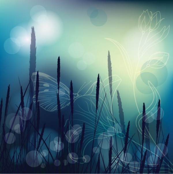 web vector unique ui elements sunset stylish scene quality original new morning mist marsh landscape interface illustrator high quality hi-res HD grass graphic glade fresh free download free evening EPS elements download dew detailed design creative blue background 