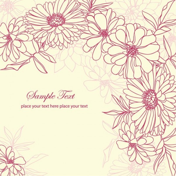 web vector unique stylish quality original illustrator high quality hand drawn graphic fresh free download free flowers floral EPS download design dainty creative background artwork art 