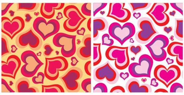 web vector valentines unique stylish seamless red quality pink pattern original illustrator high quality hearts graphic fresh free download free EPS download design creative background 