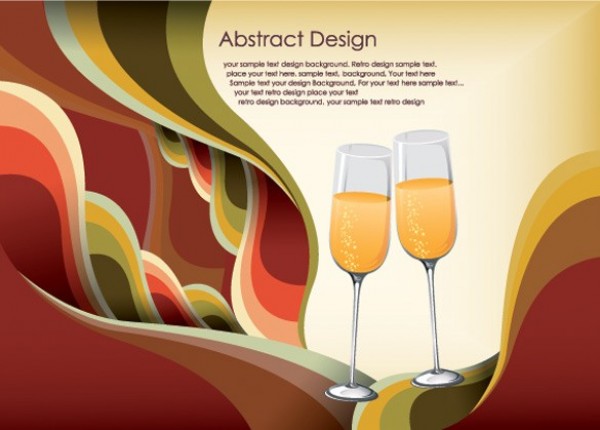 wine glass web waves vector unique ui elements stylish retro red quality original new interface illustrator high quality hi-res HD green graphic fresh free download free EPS elements download detailed design creative colors champagne background abstract 