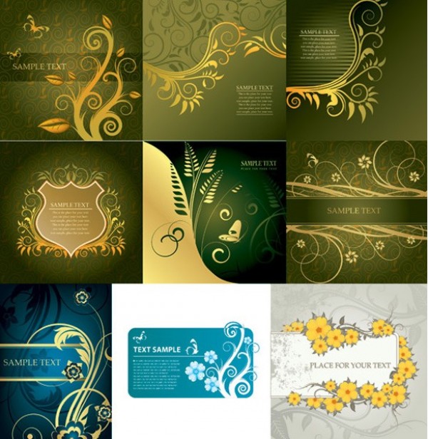 web vector unique stylish red quality original illustrator high quality green graphic golden gold fresh free download free flowers floral EPS elegant download design creative blue background 