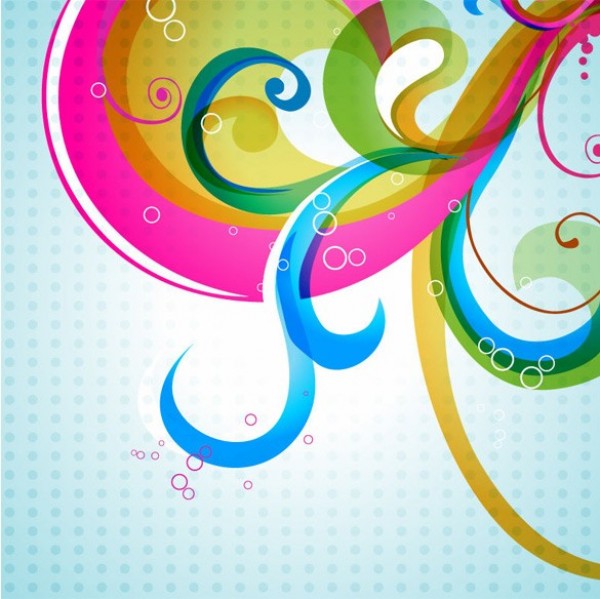 web vector unique swirls stylish quality original illustrator high quality graphic fresh free download free floral EPS download design creative colorful background abstract 
