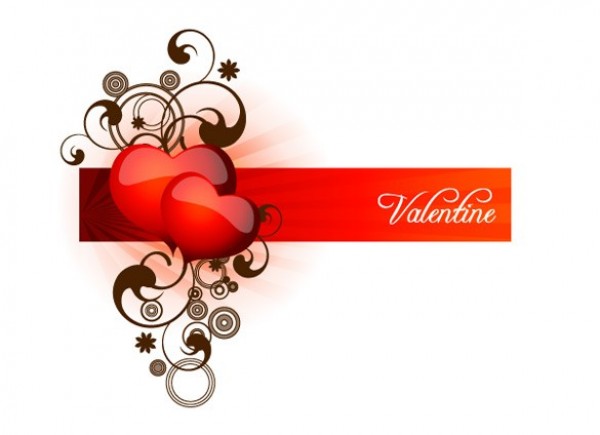 web vector valentines unique ui elements text swirls stylish scroll red quality original new interface illustrator high quality hi-res hearts header HD graphic fresh free download free elements download detailed design creative card banner background 