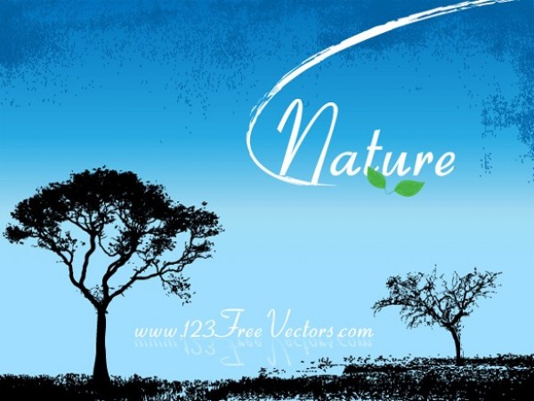 web vector unique tree silhouette tree stylish silhouette quality original nature illustrator high quality graphic fresh free download free EPS download design creative blue skies blue background 
