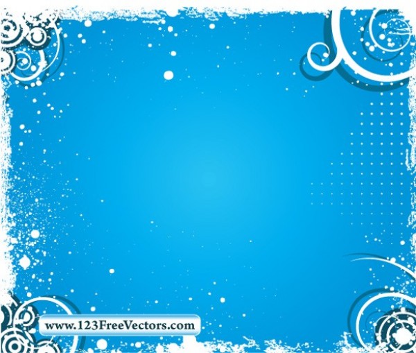white web vector unique swirls stylish snowy quality original illustrator high quality grunge graphic fresh free download free framed EPS download design creative blue and white grunge background blue background 