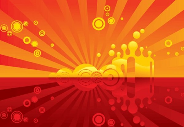 web vector unique ui elements sunshine sun rays sun stylish red rays quality original new interface illustrator high quality hi-res HD graphic futuristic fresh free download free EPS elements download detailed design creative circles background artwork art 